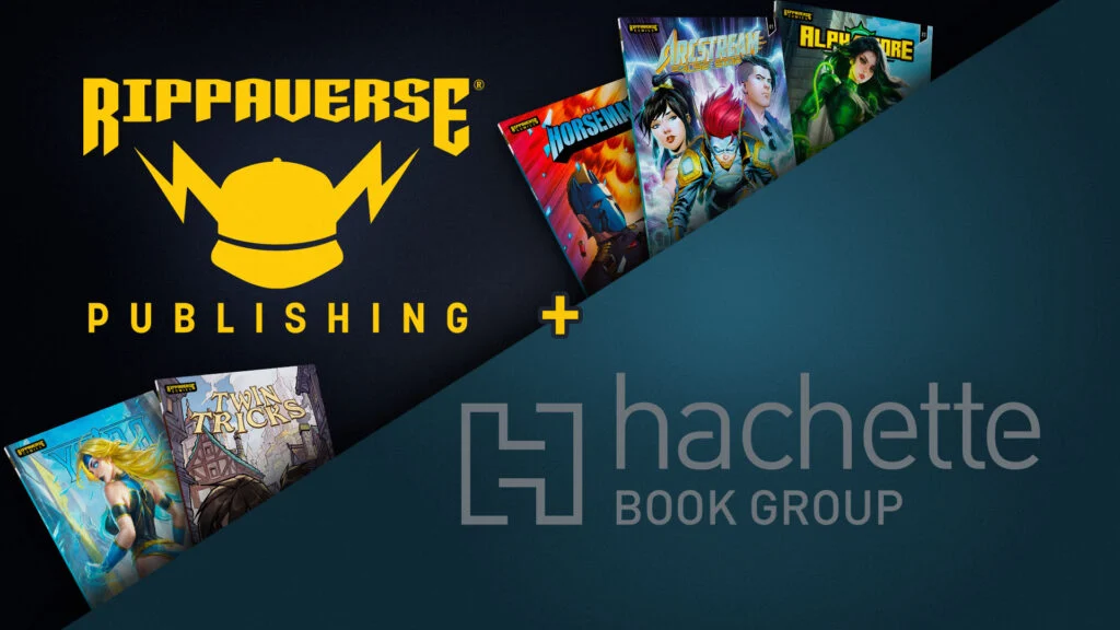 Rippaverse global distribution Hachette comic books