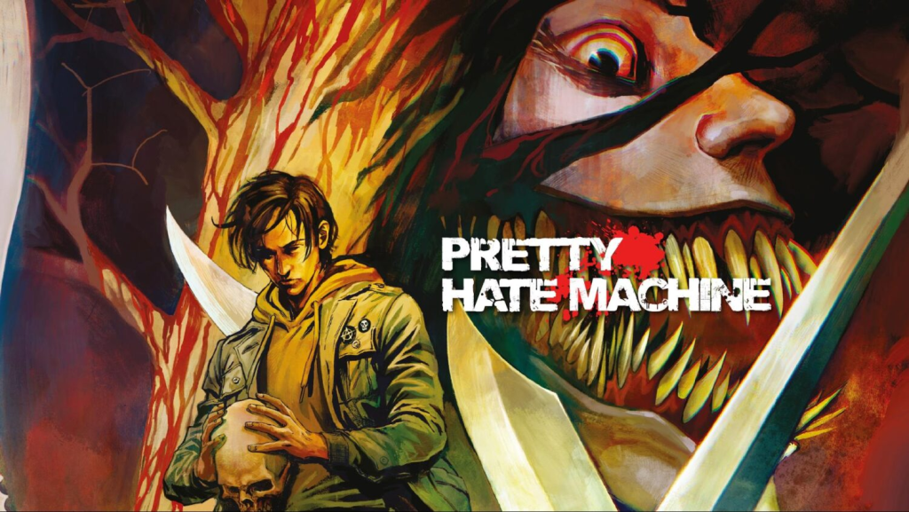 Cover art for Pretty Hate Machine #1 by Tim Seeley, Ryan O’Nan, and Paolo Armitano from Mad Cave Studios