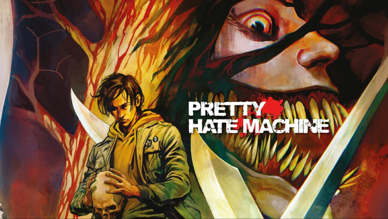 Cover art for Pretty Hate Machine #1 by Tim Seeley, Ryan O’Nan, and Paolo Armitano from Mad Cave Studios