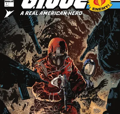 Cover art for G.I. Joe A Real American Hero Sssilent Missions Crimson Guard 1 from Skybound and Image Comics