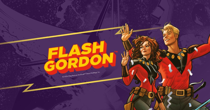 Flash Gordon #0 cover from Mad Cave Studios featured in Comic Crusaders review