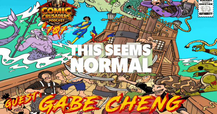 Gabe Cheng returns to the Comic Crusaders Podcast to discuss THIS SEEMS NORMAL #2 on Kickstarter with Al Mega.