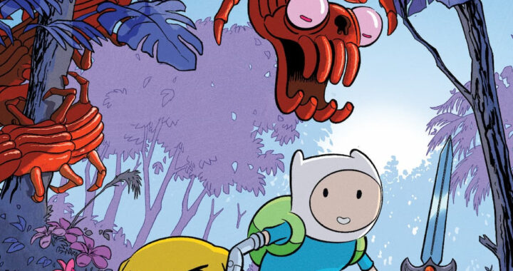 Adventure Time Halloween Special #1 cover art featuring Finn and Jake in a spooky Oni Press Halloween comic adventure.