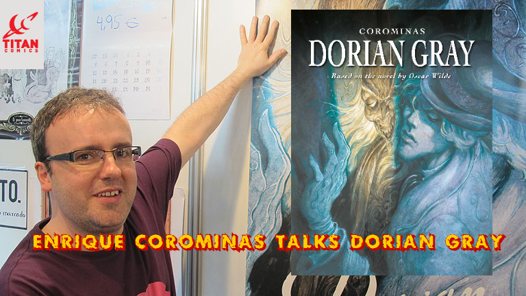 Enrique Corominas Dorian Gray interview for Comic Crusaders