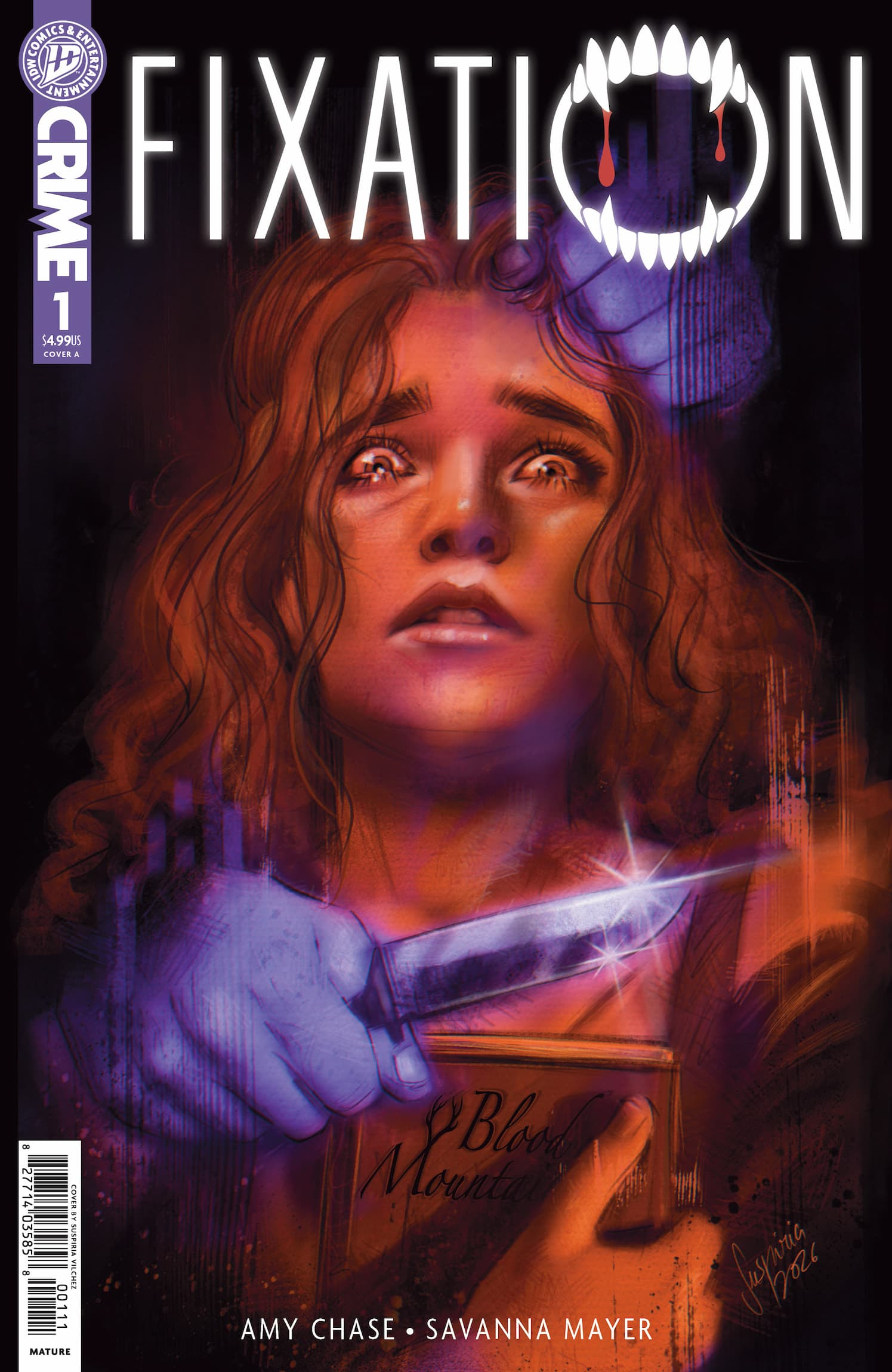 Fixation #1 comic book cover
