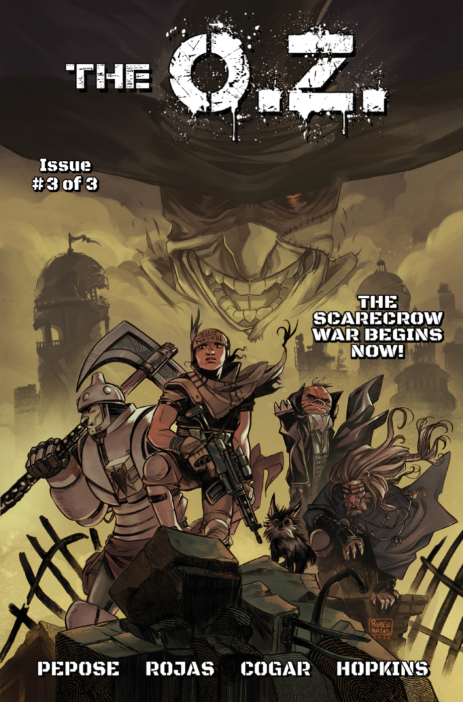 The O.Z. Kickstarter finale featuring Dorothy Gale in a war-torn fantasy version of Oz.