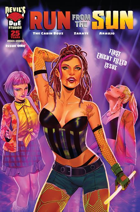 RUN FROM THE SUN #1 vampire survival horror comic from Devil’s Due Studios