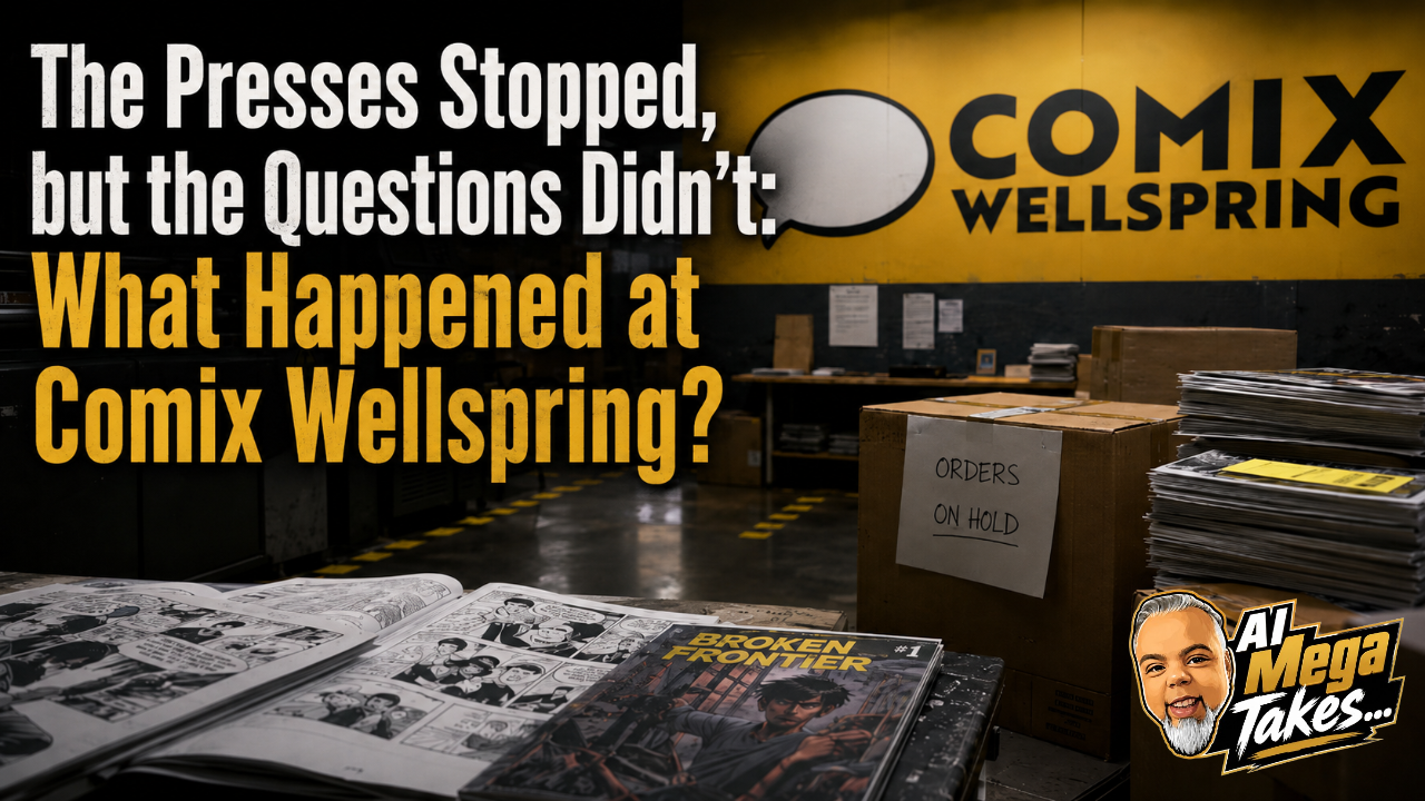 Comix Wellspring printing facility with comic orders on hold after production suspension