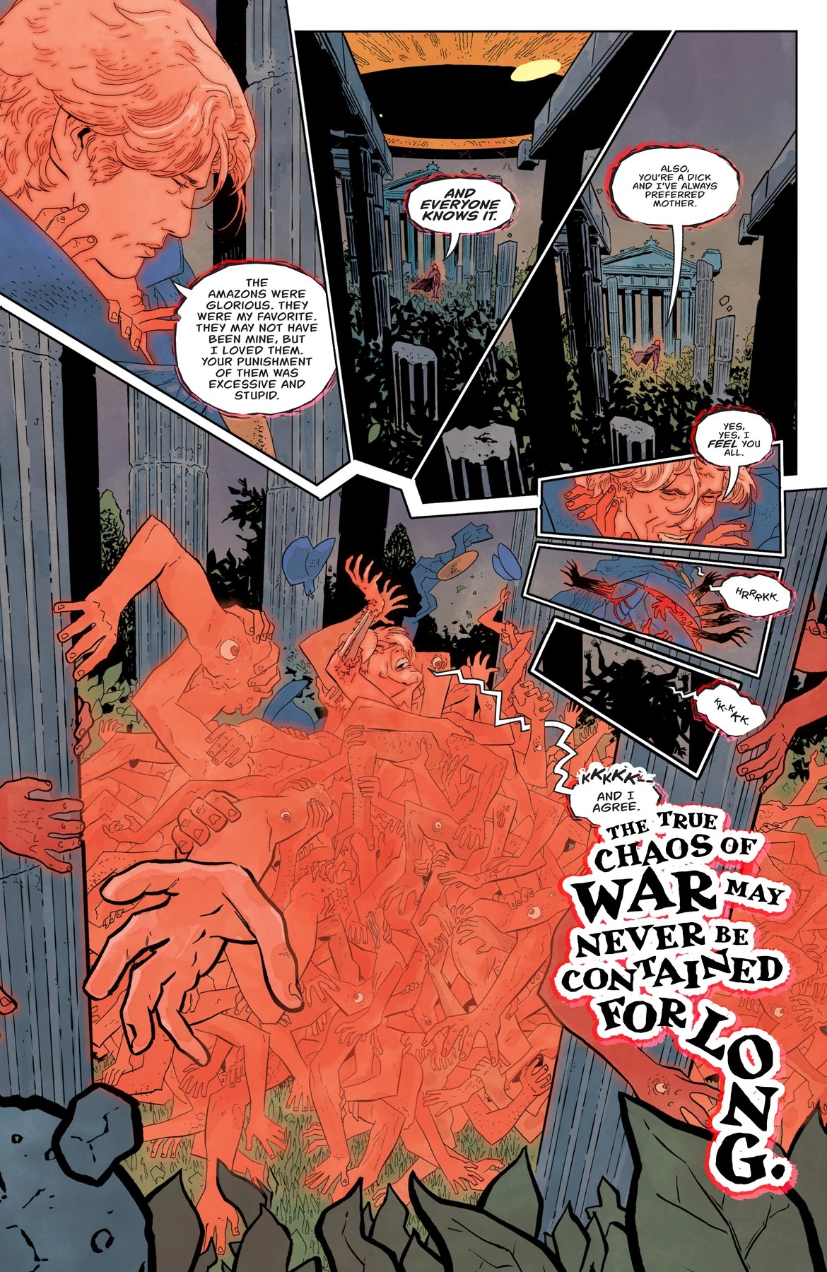 Absolute Wonder Woman #23 interior preview page by Hayden Sherman and Jordie Bellaire