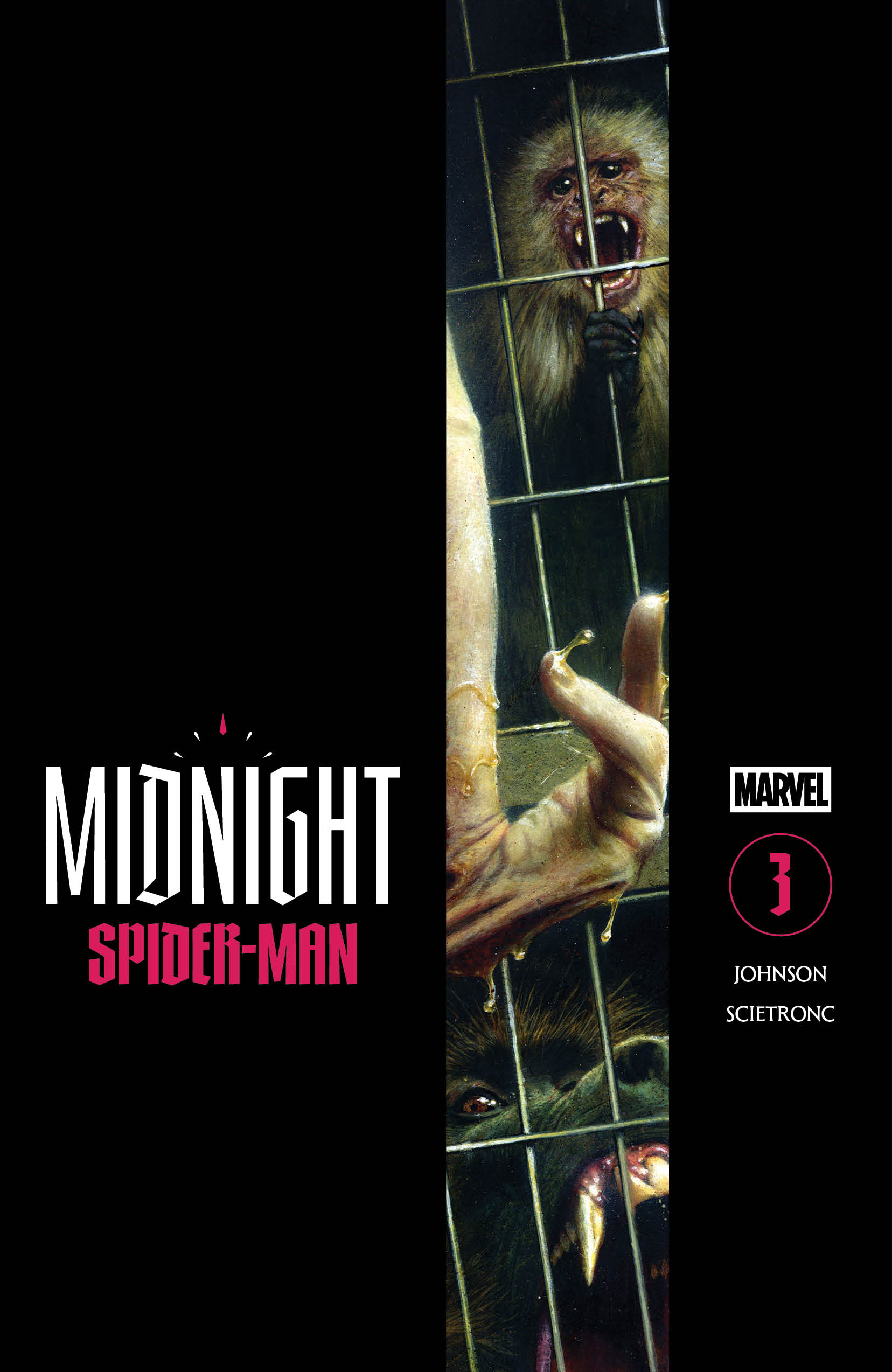 Midnight Spider-Man #3 cover from Marvel's Midnight Universe