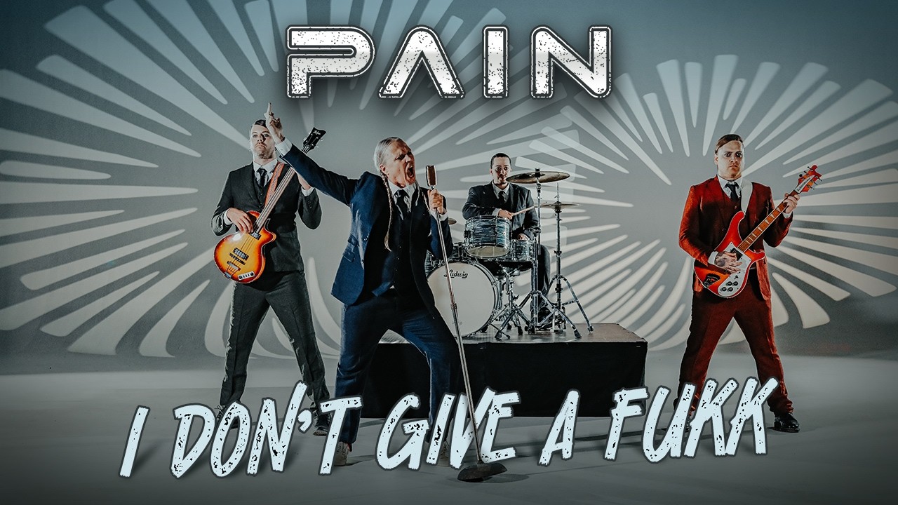 PAIN I Don’t Give A Fukk official music video featuring Peter Stormare