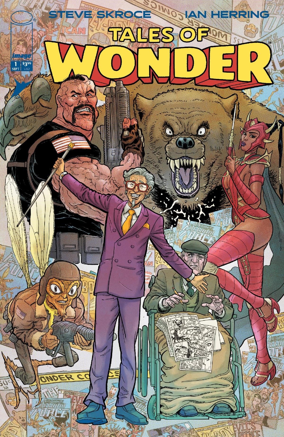 Tales of Wonder #1 cover by Steve Skroce and Ian Herring