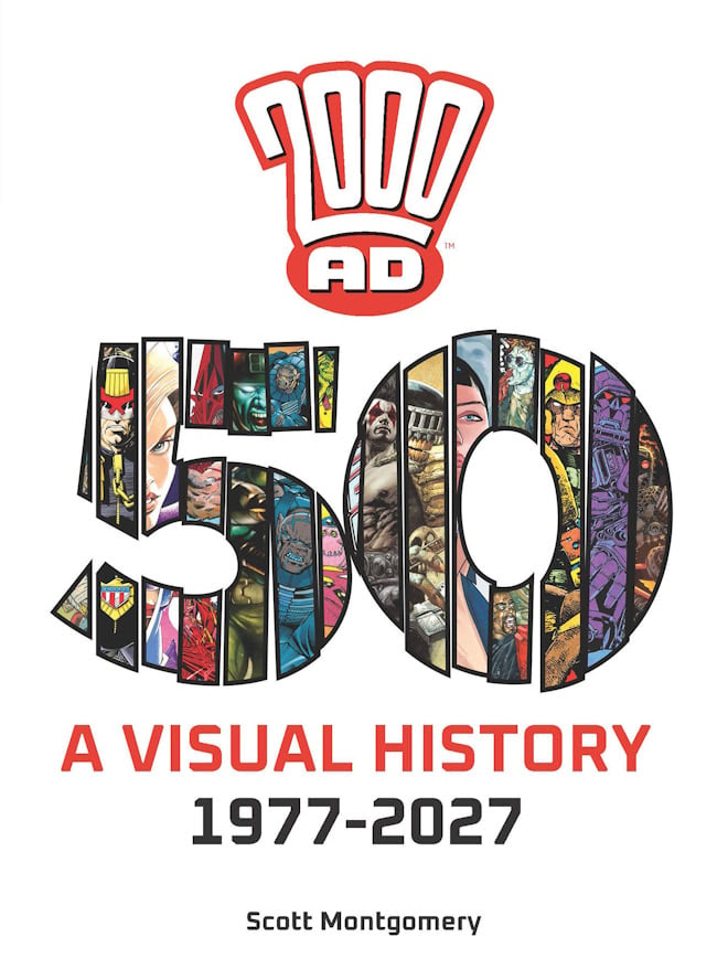 2000 AD: A Visual History Celebrates 50 Years of the Galaxy’s Greatest Comic