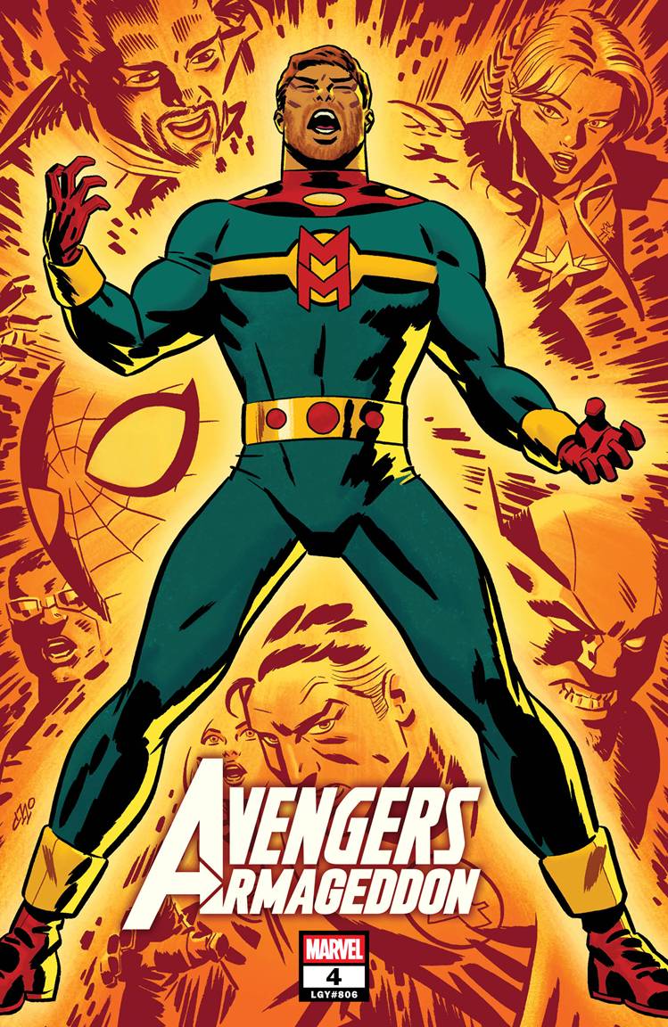 Marvel promotional image for Avengers Armageddon and Miracleman