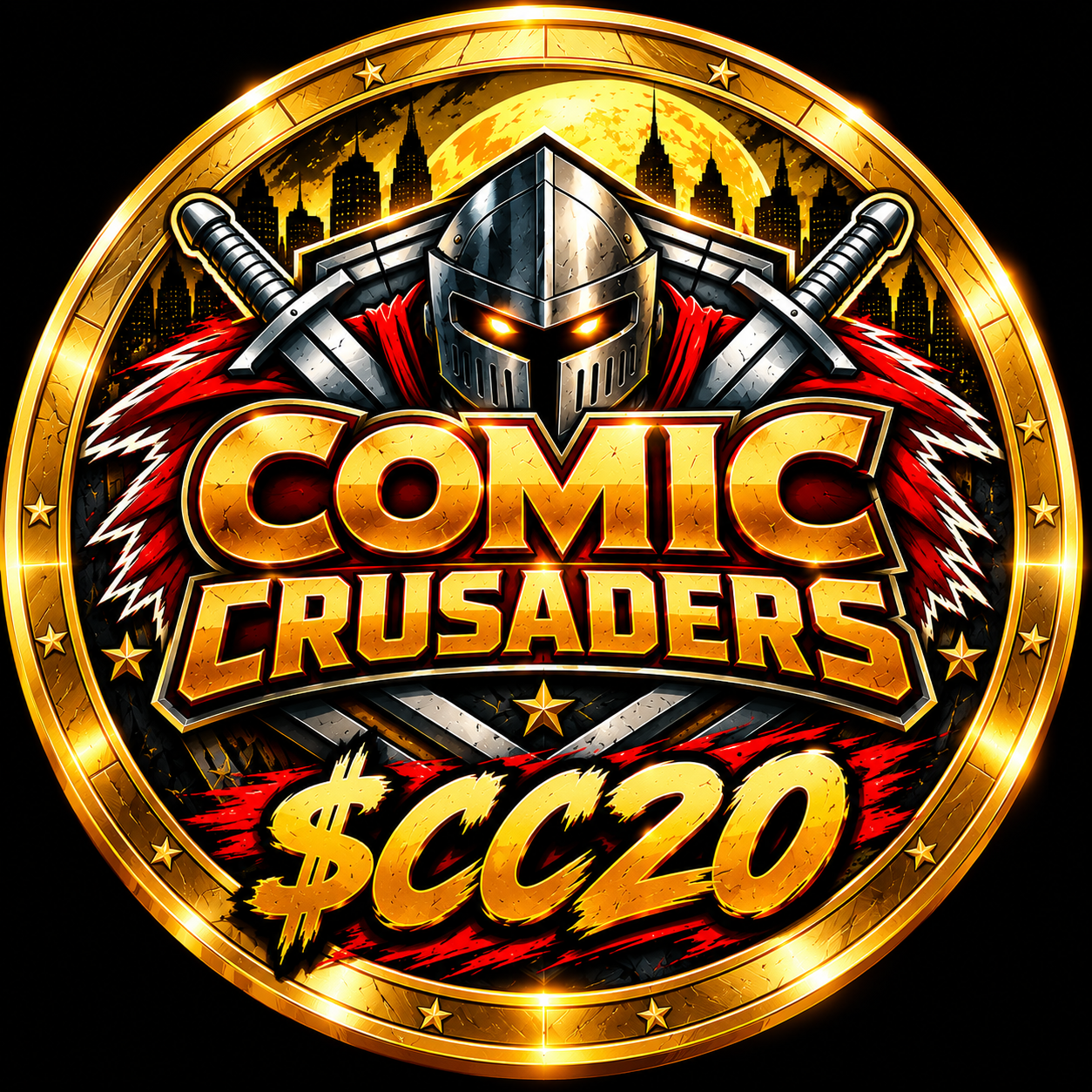 CRUSADER CC20 official coin