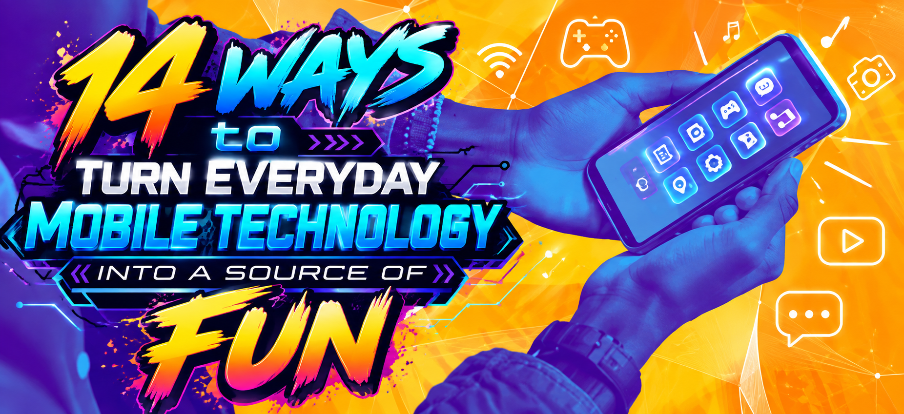 14 Ways to Turn Everyday Mobile Technology into a Source of Fun