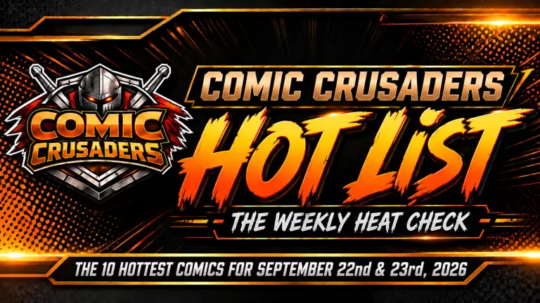 Comic Crusaders HOT LIST: The 10 Hottest Comics for September 22nd and 23rd, 2026