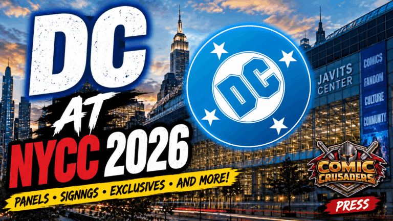 DC New York Comic Con 2026 lineup