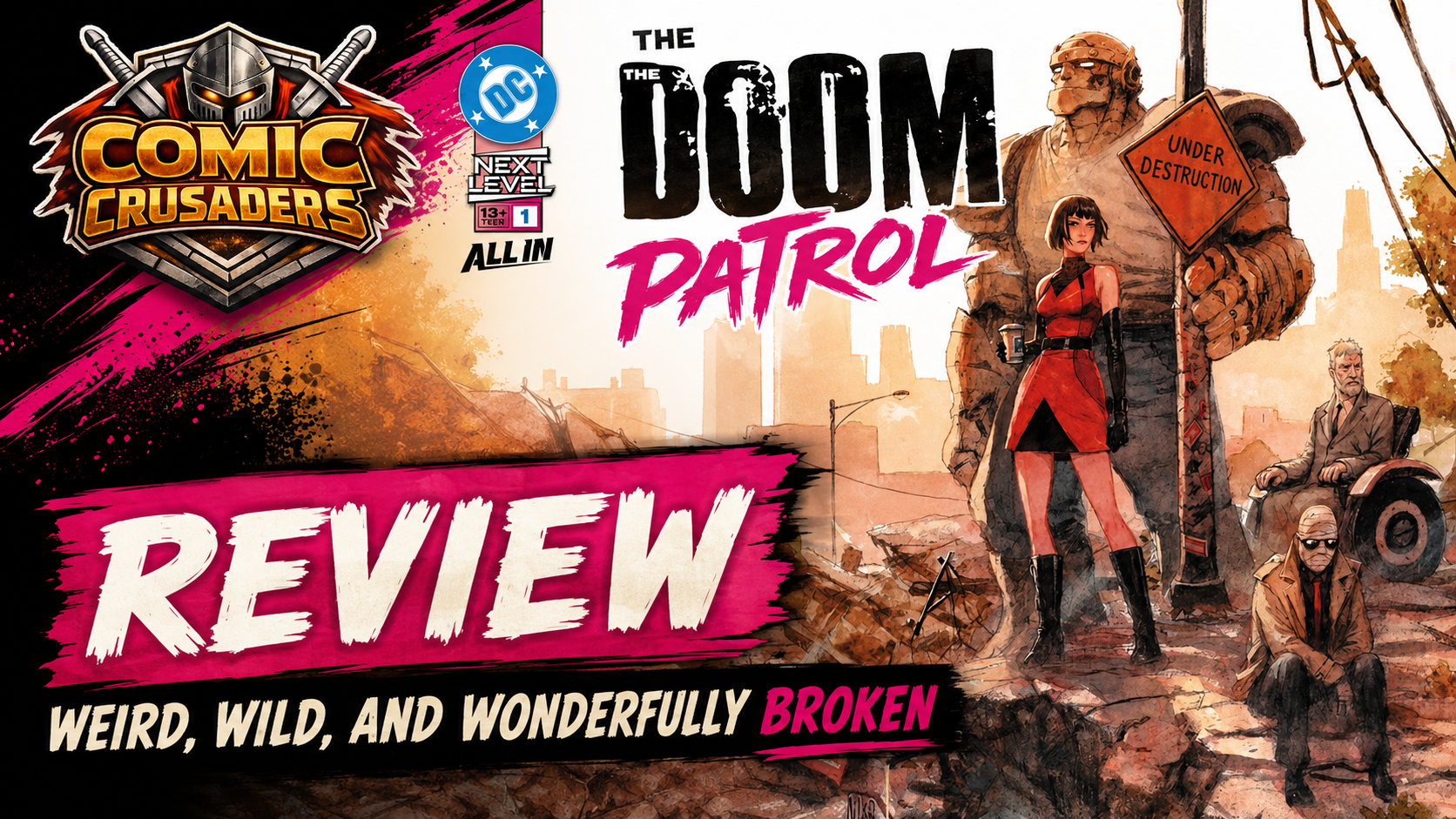 The Doom Patrol #1 comic cover