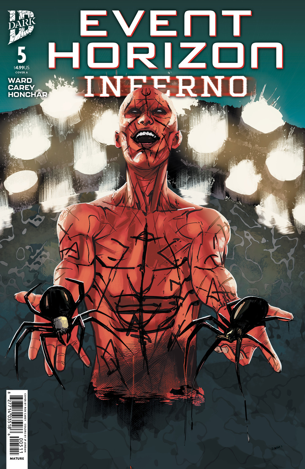 Event Horizon: Inferno #5 comic cover