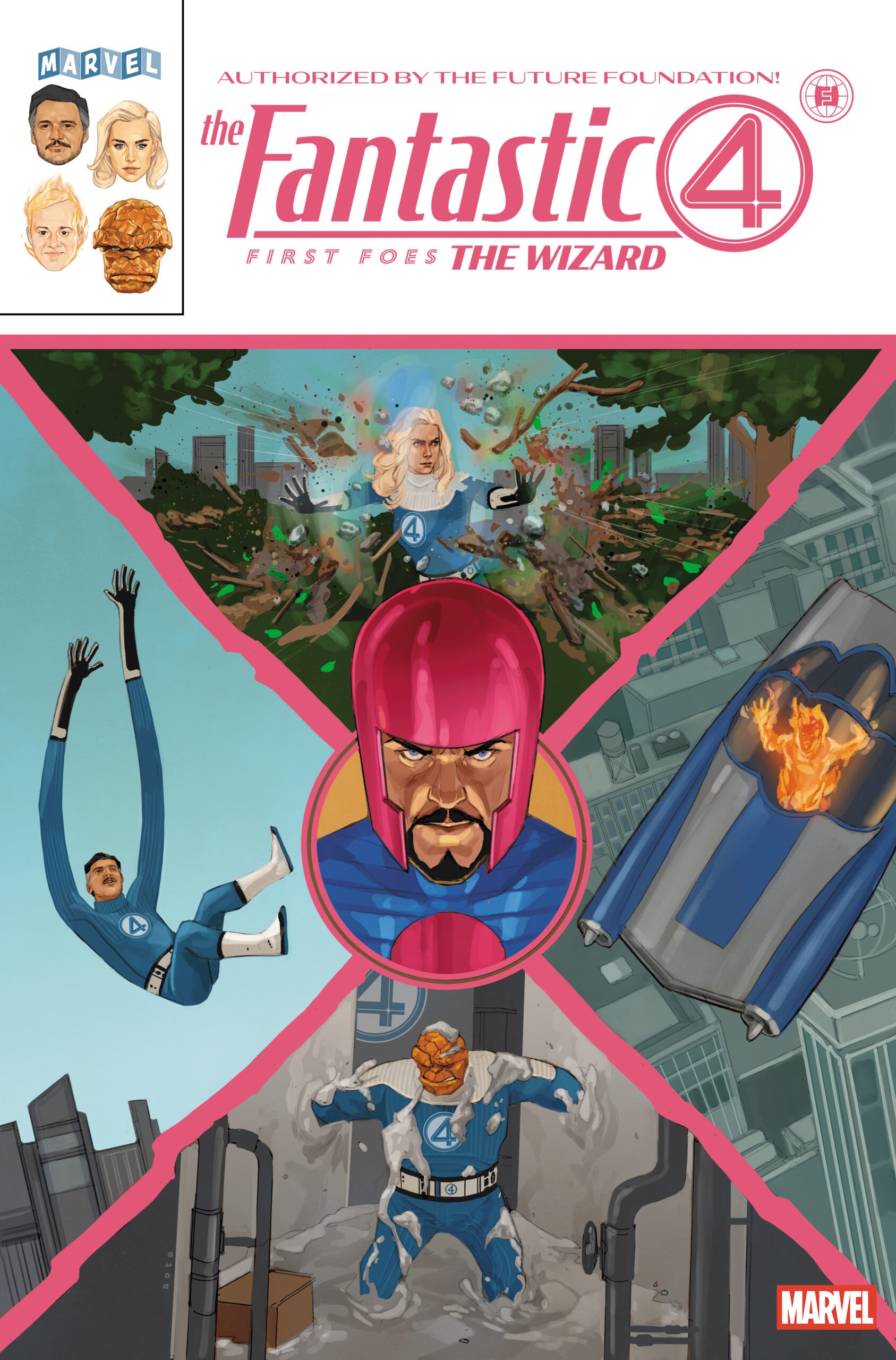 Fantastic Four: First Foes - The Wizard #1 cover art