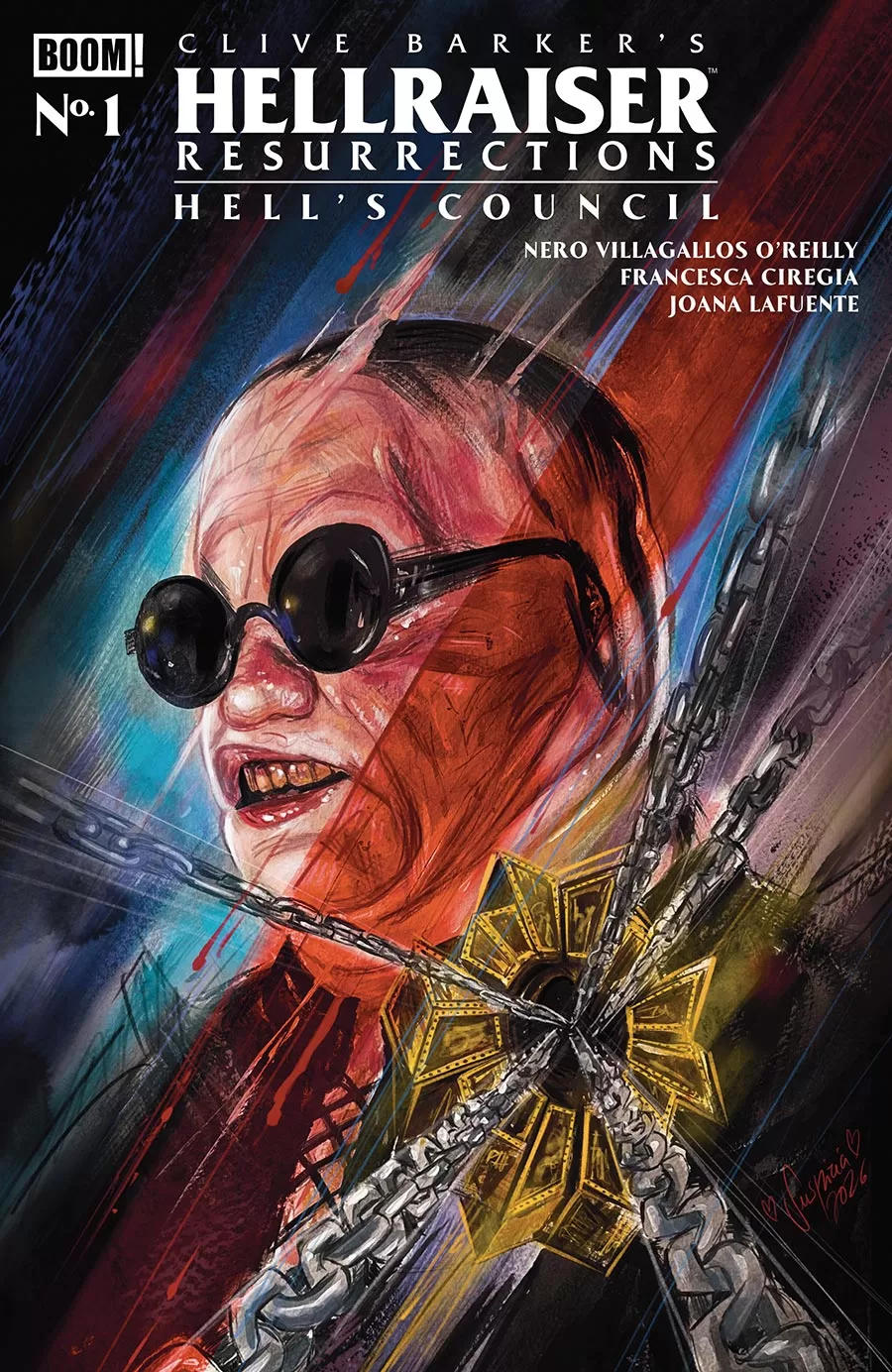 Hellraiser Resurrections Hells Council #1 Cover A by Suspiria Vilchez