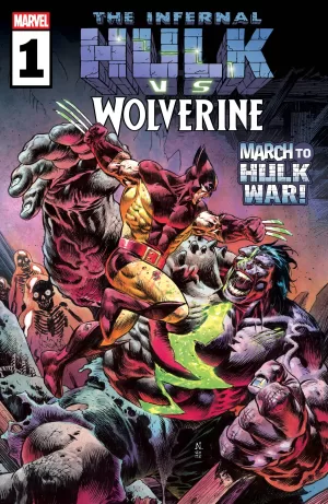 Infernal Hulk vs Wolverine #1 Cover A by Nic Klein