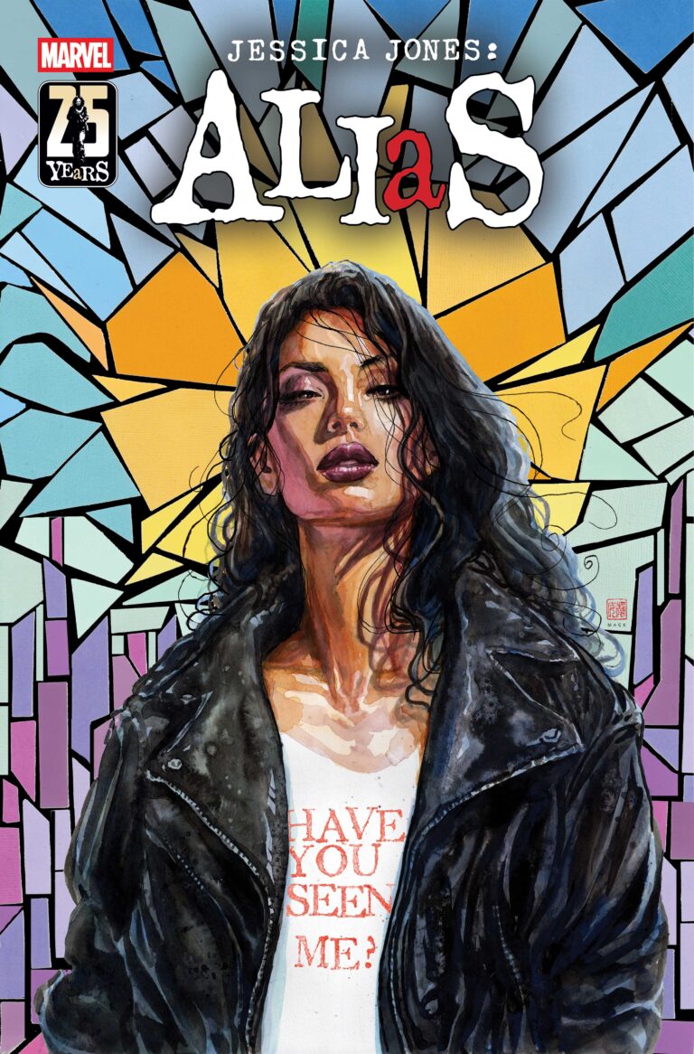 Jessica Jones Alias #1 cover by David Mack