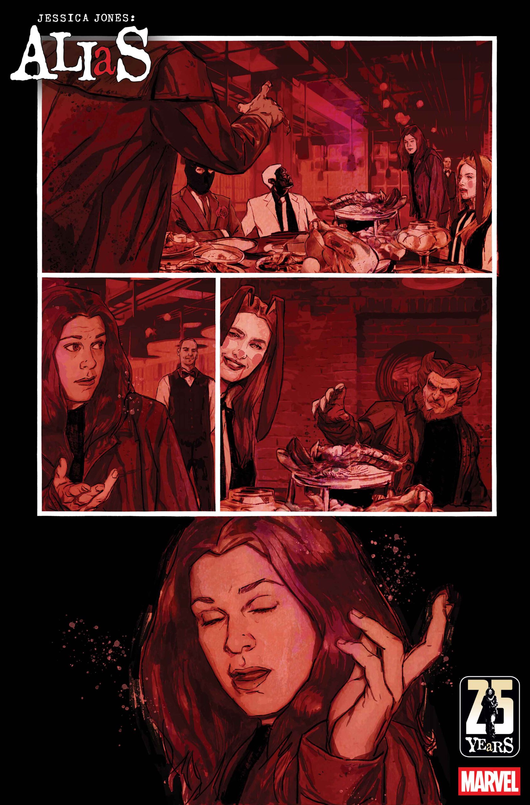 Jessica Jones Alias #1 interior preview by Michael Gaydos