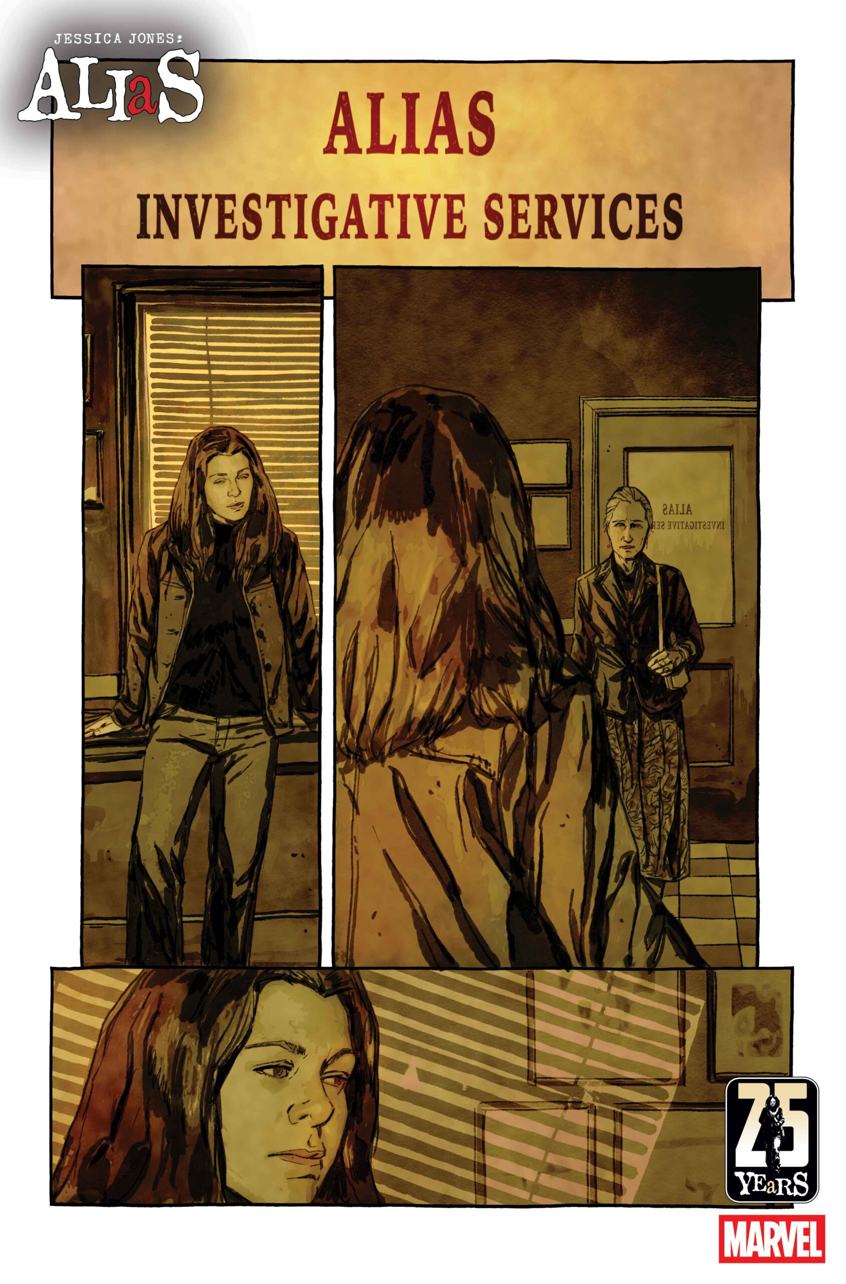 Jessica Jones Alias #1 interior preview by Michael Gaydos
