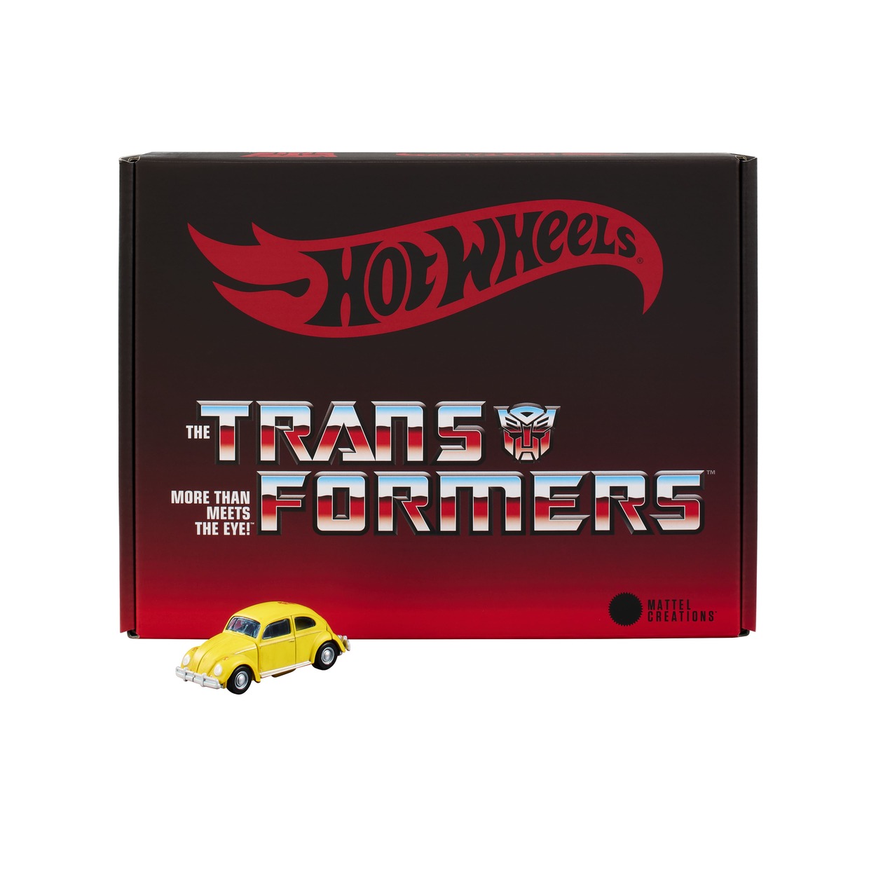 Hot Wheels x Transformers Bumblebee transforming Volkswagen Beetle