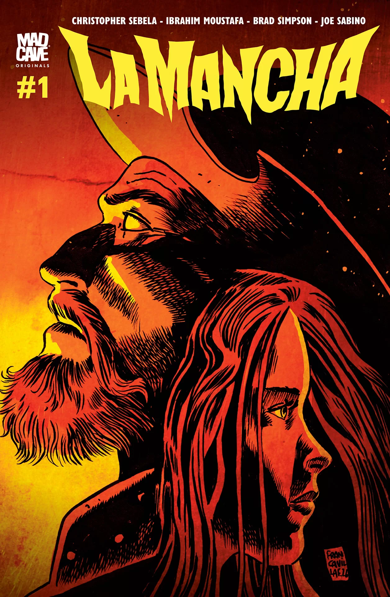 LA MANCHA #1 Cover D by Francesco Francavilla