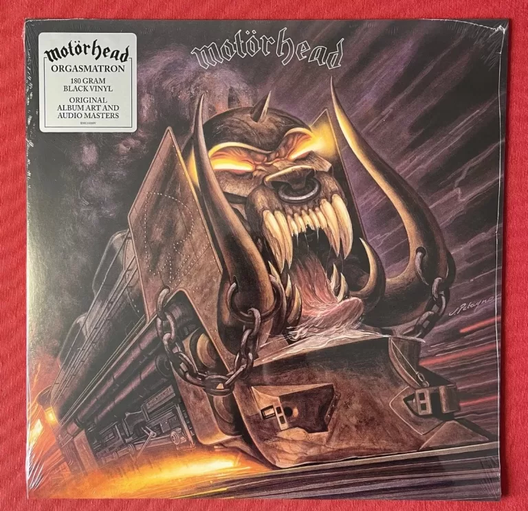 Motörhead Orgasmatron album cover art