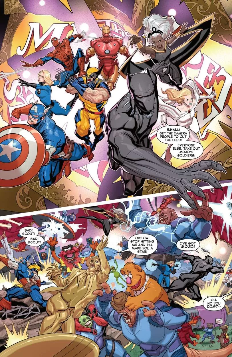 The Muppets Take the Marvel Universe #1 interior page 22