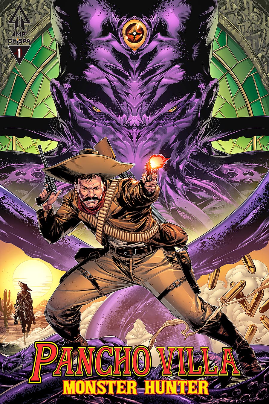 Pancho Villa: Monster Hunter #1 Cover A by Caanan White