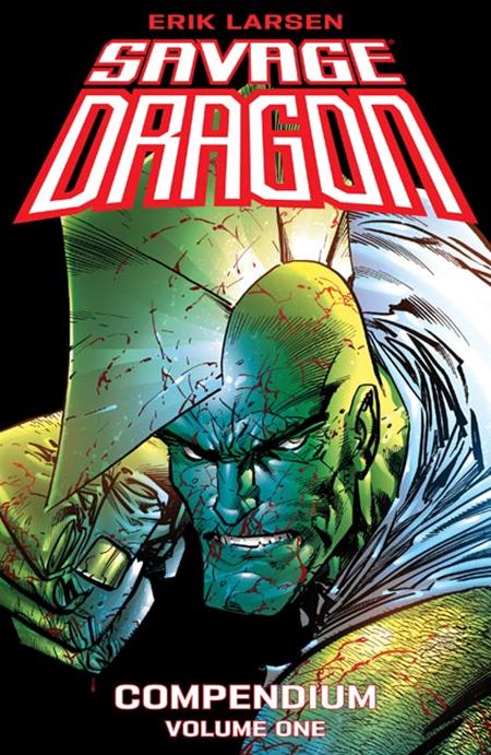Savage Dragon Compendium Vol. 1 cover by Erik Larsen