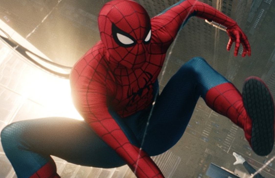 Tom Holland as Spider-Man swinging through New York in Spider-Man: Brand New Day. Image courtesy of Sony Pictures and Marvel Studios.