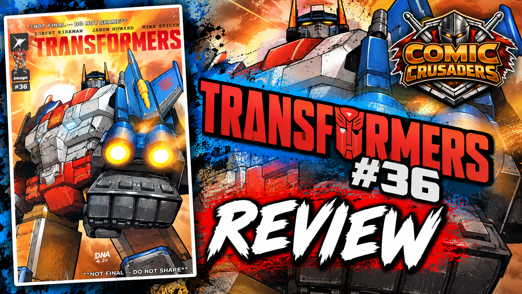 Transformers #36 Review: The Energon Universe Goes to War