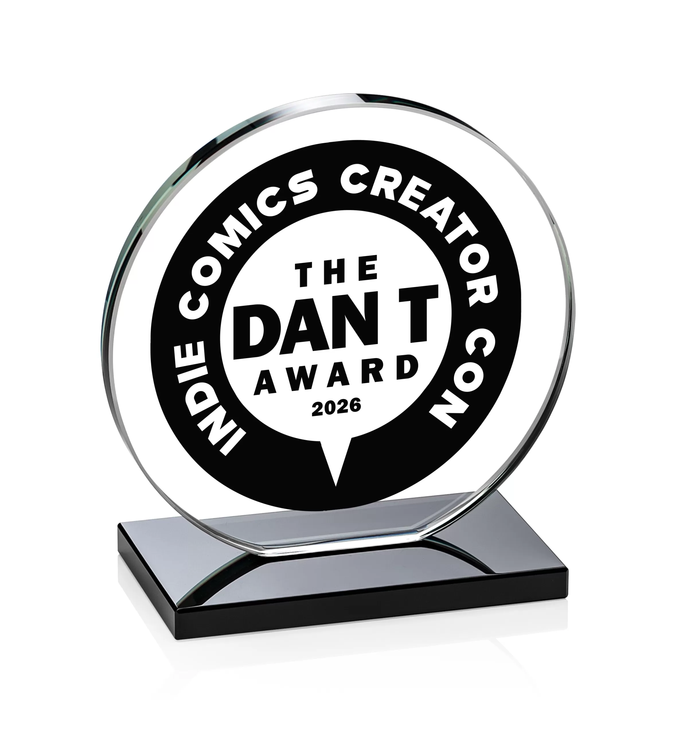 The Dan T Award statue