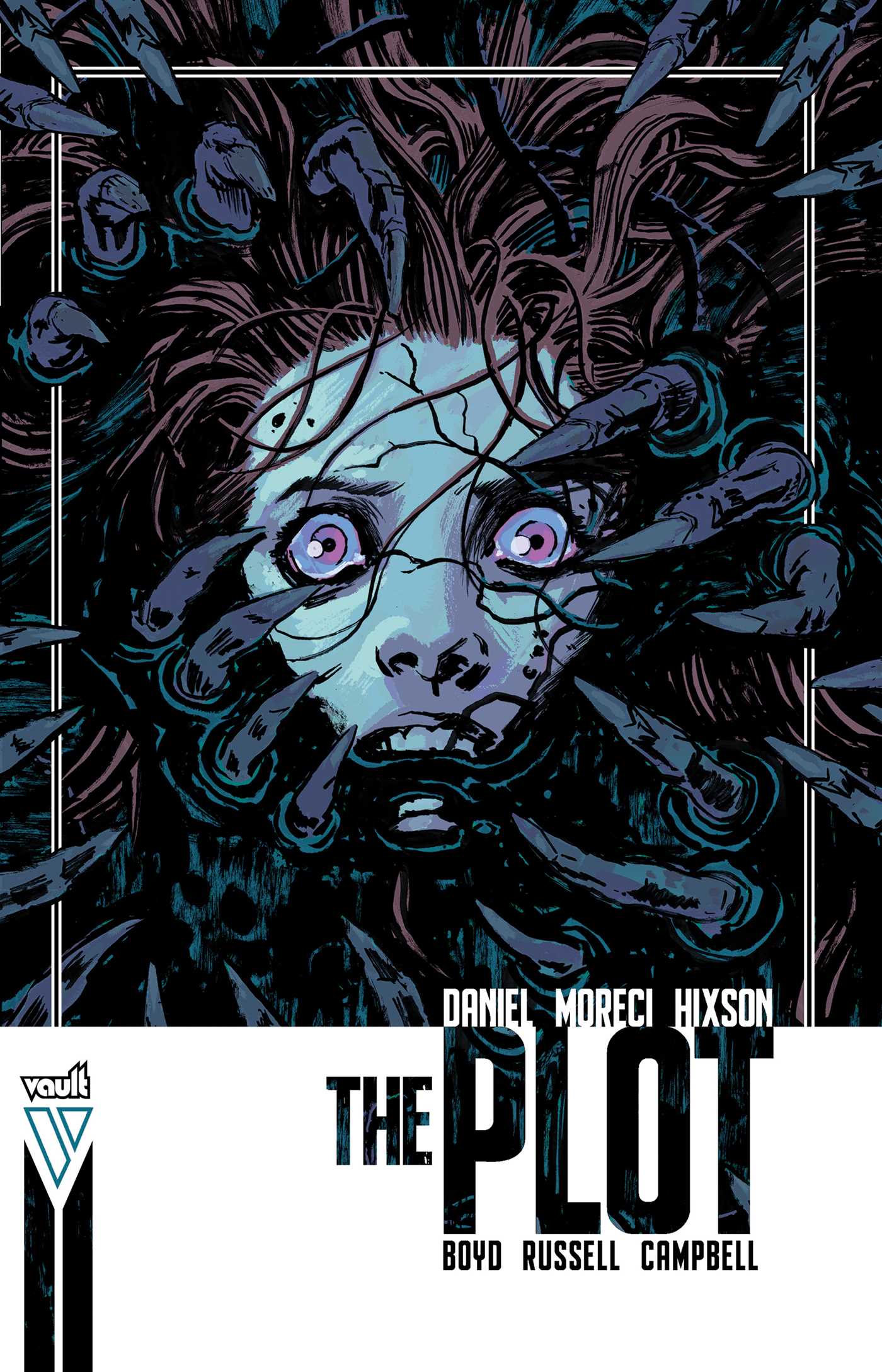 The Plot Compact Edition cover art by Joshua Hixson