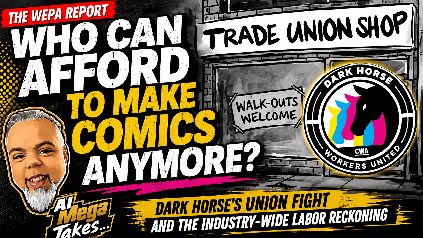 Dark Horse comics labor coverage