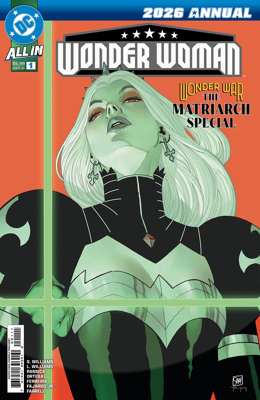 Wonder Woman Wonder War The Matriarch Special #1 Cover A