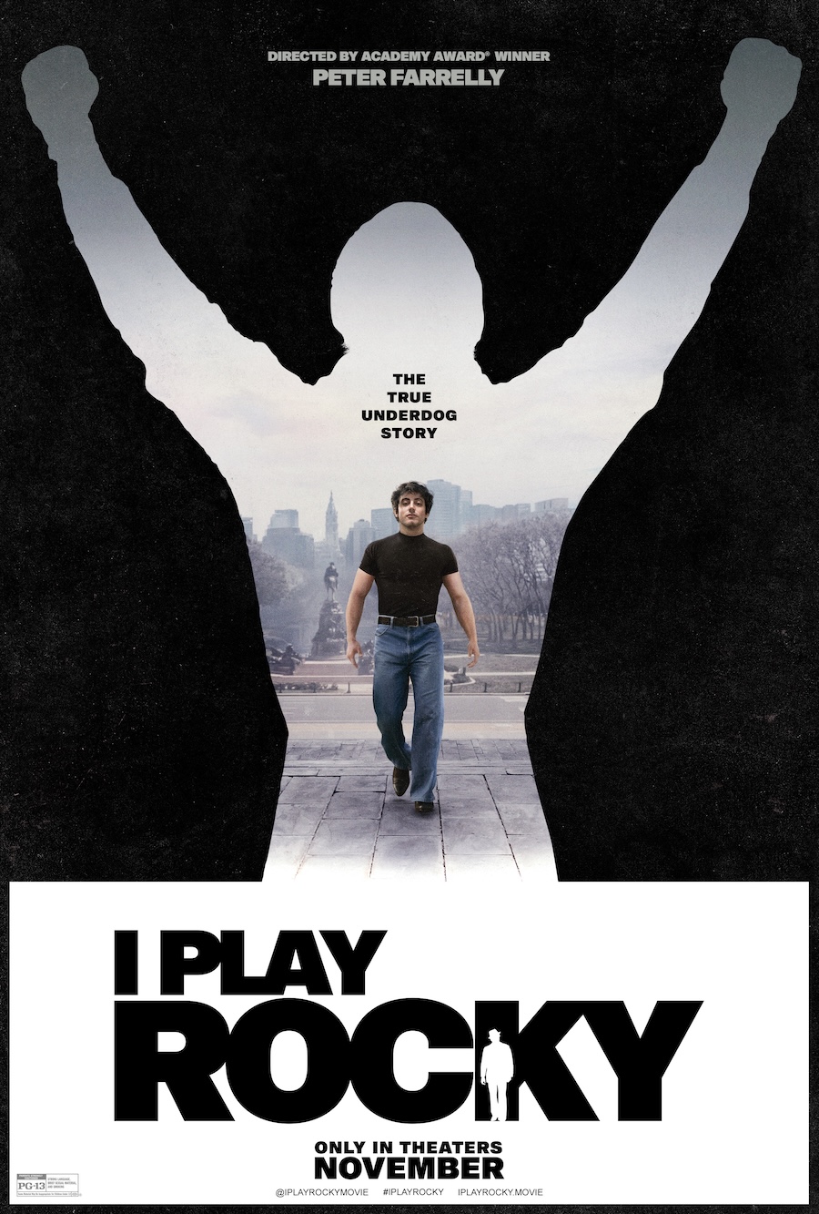I PLAY ROCKY official movie poster starring Anthony Ippolito as Sylvester Stallone