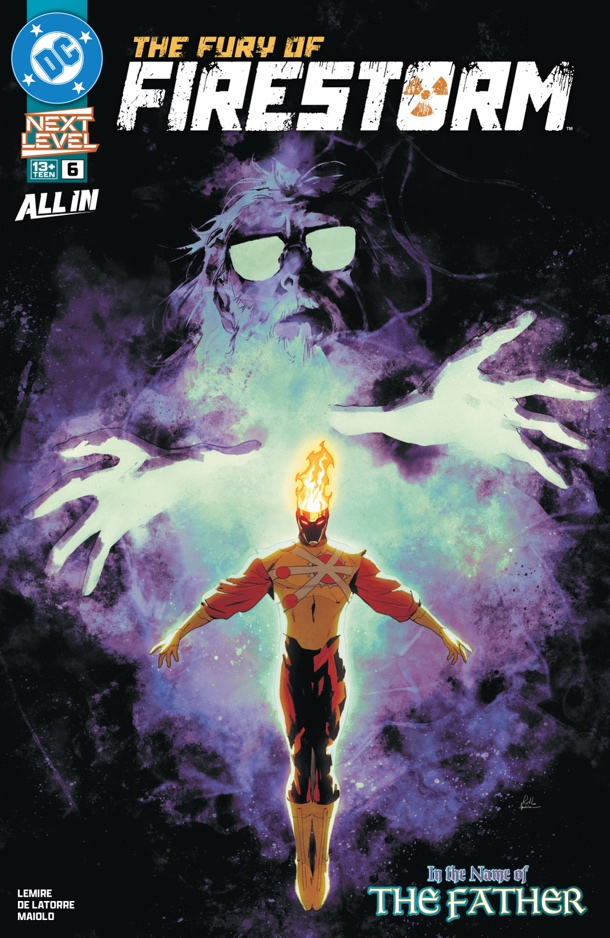 The Fury of Firestorm comic artwork