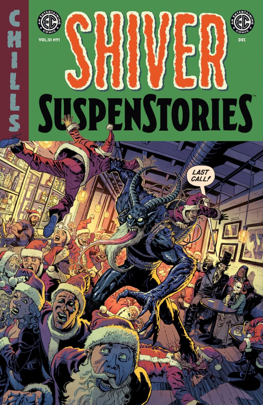 SHIVER SUSPENSTORIES 3 #1 cover