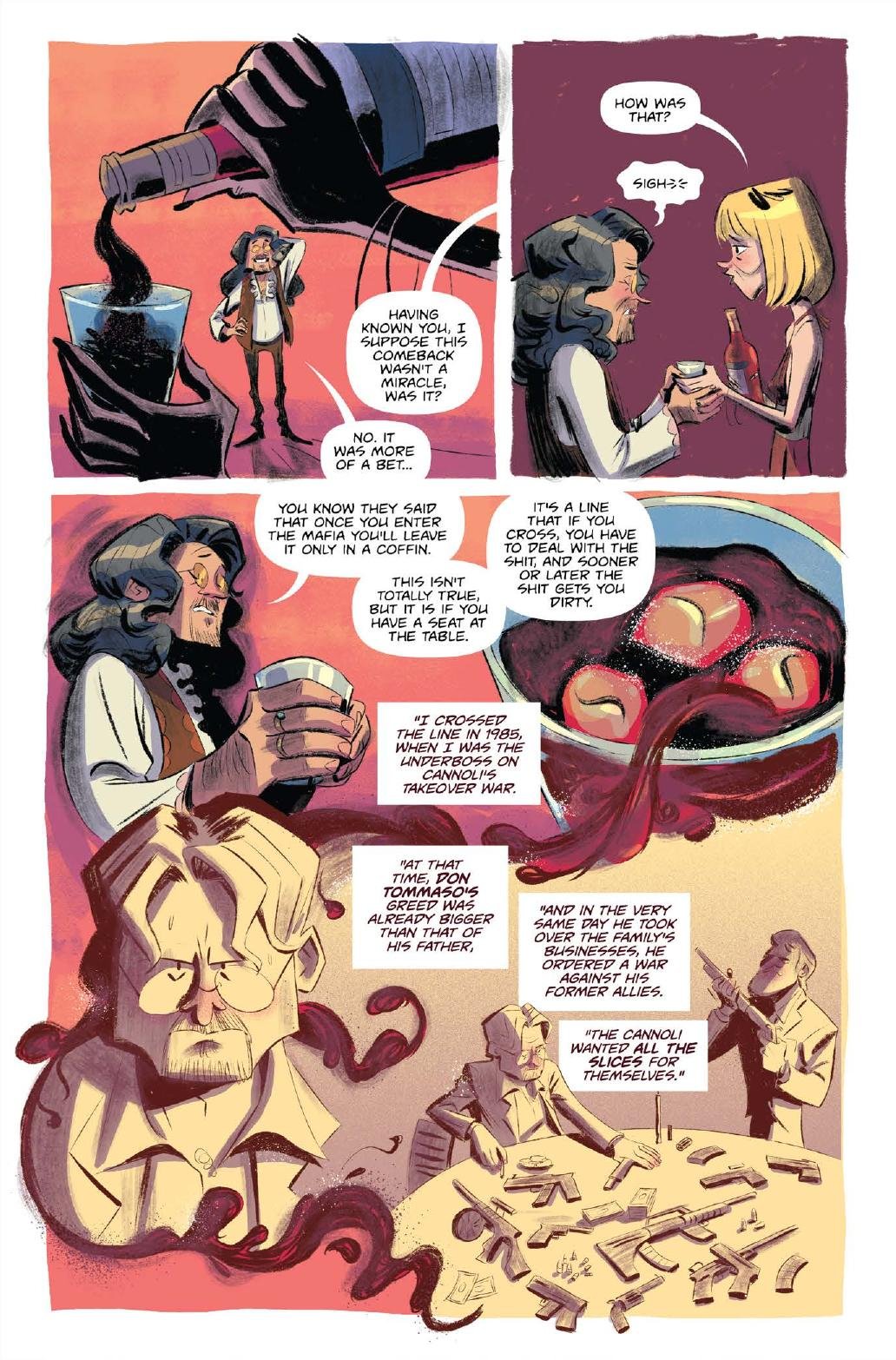 Interior art from Sliced