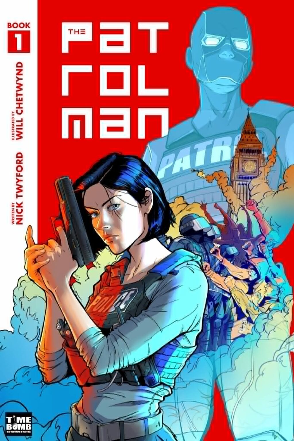 The Patrolman from Time Bomb Comics
