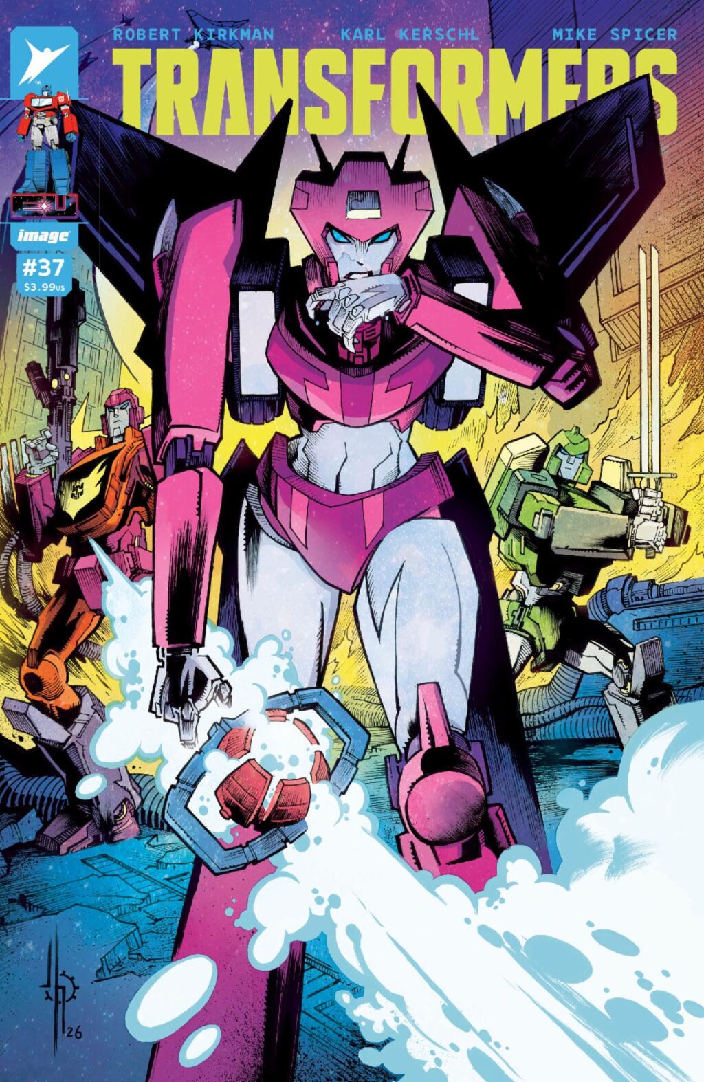 Transformers #37 cover