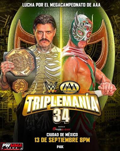 REY MYSTERIO JUST COUNTED HIS OWN SON OUT, AND EL GRANDE AMERICANO IS THE NEW AAA MEGA CHAMPION!