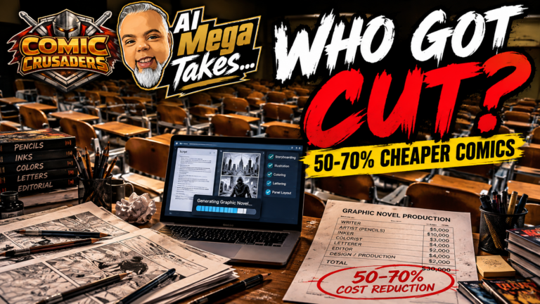 AI Says It Can Cut Graphic Novel Costs by 70%. Cool. Who Just Lost a Paycheck?